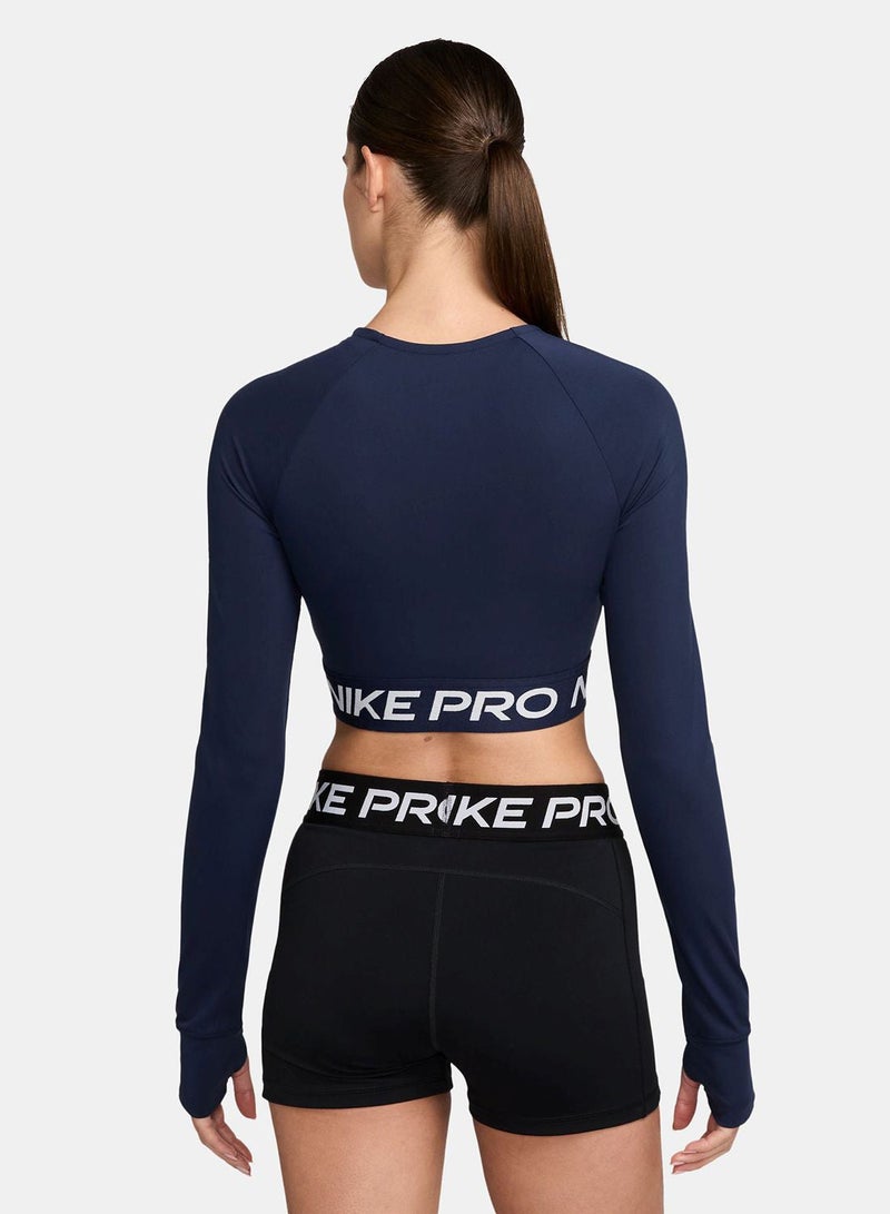 NIKE PRO DF 365 CROP LS - Image 2