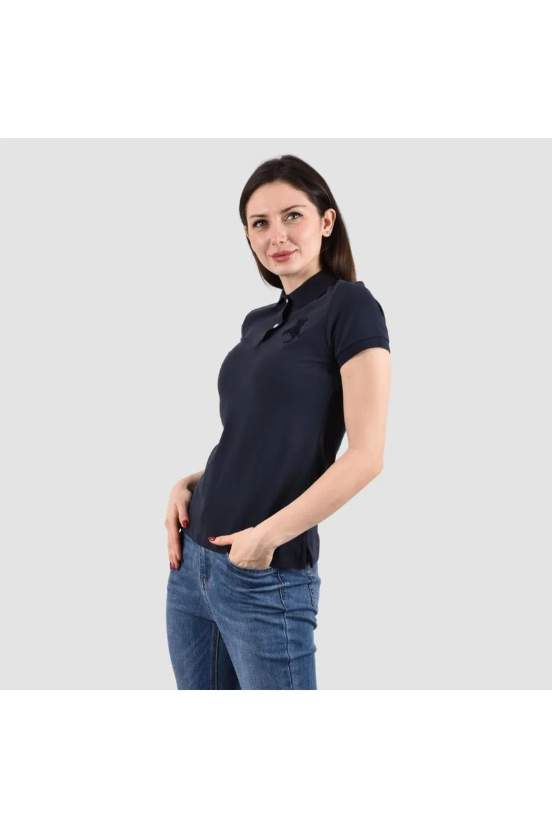 جيوردانو قميص بولو نسائي أزرق مقاس