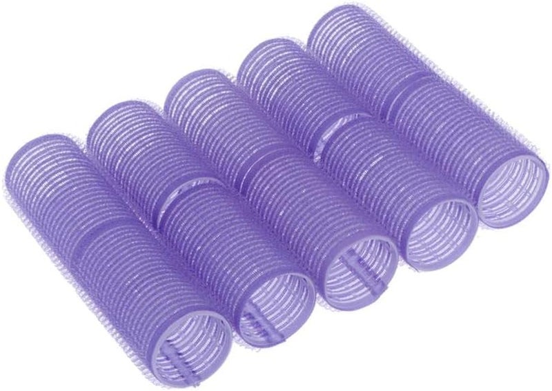 كلاراكو ١٠ بكرات شعر ذاتية التثبيت، بكرات تصفيف الشعر، تصميم لاصق للشعر، للاستخدام المنزلي أو في صالونات التجميل (٨ أحجام: صغير/متوسط/كبير) ٣٢ مم - Image 1