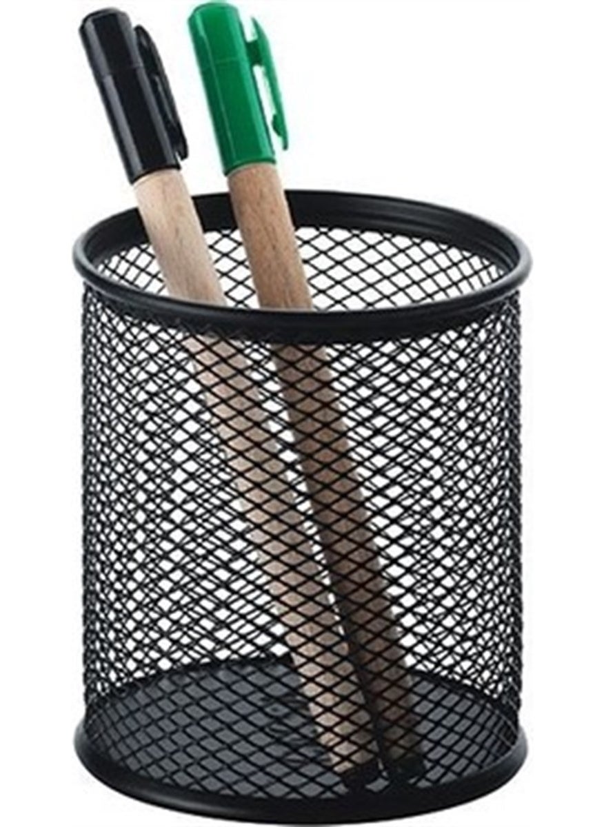 Fixpoint Metal Mesh Pen Holder Black  - Image 2