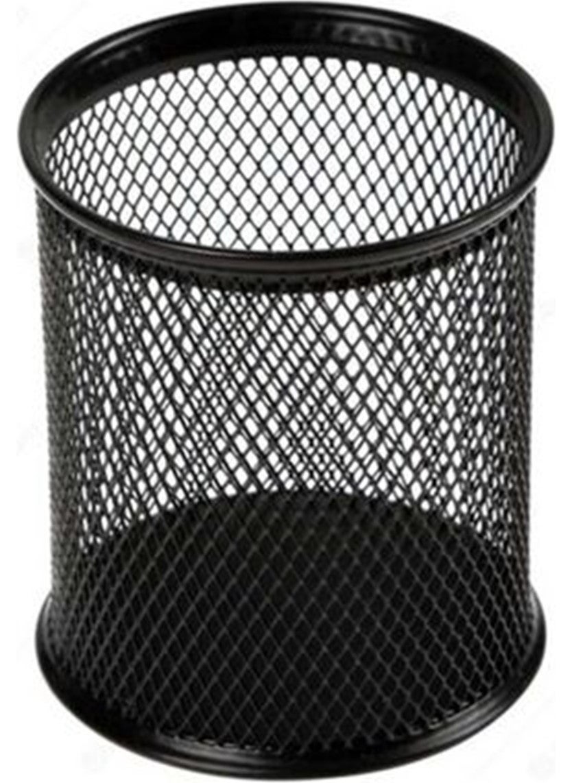 Fixpoint Metal Mesh Pen Holder Black  - Image 1