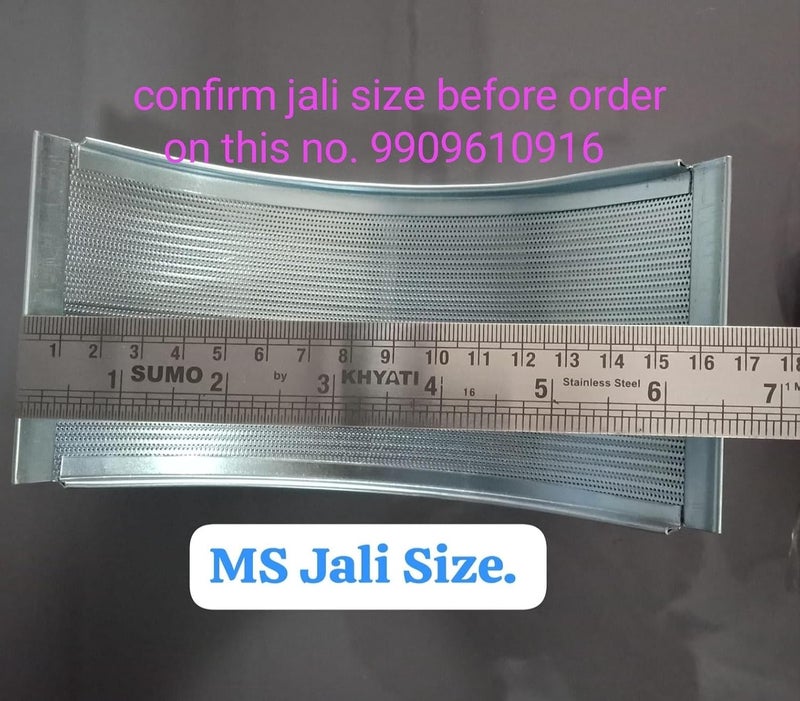 Real Aata Maker Atta chakki Jali gharghanti Jali 4 Number ni Flour Mill Jali girni ki Jali MS Jali Number 4 - Image 3