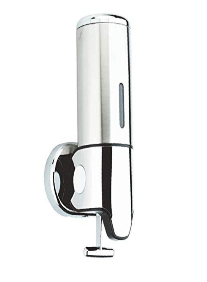 KI Push Handle 500ml Liquid Soap Dispenser with Stainless Steel Cover and ABS Body - for Lotion, Shampoo, Handwash - Bathroom & Kitchen - Image 1