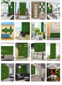 co arma 12 pieces of artificial greenery 60*40 cm to decorate roofs, gardens and swimming pools  - Image 5