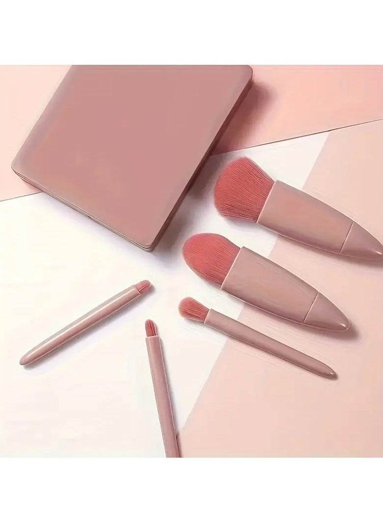Makeup brushes set of five pieces - Image 3