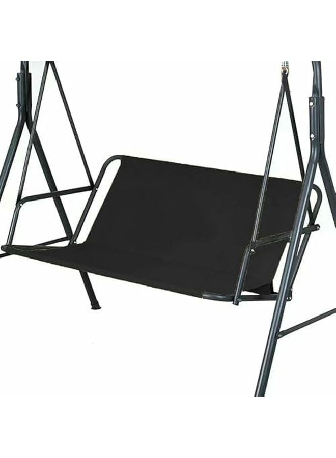 Heavy Duty Waterproof Oxford Swing Seat Cover Replacement Black 33 5x18 9x18 9 Inch - Image 1