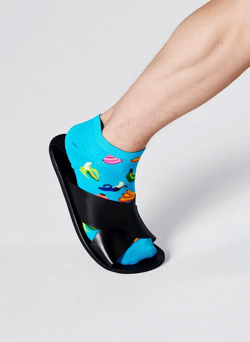 Happy Socks BANANA LOW SOCK Blue