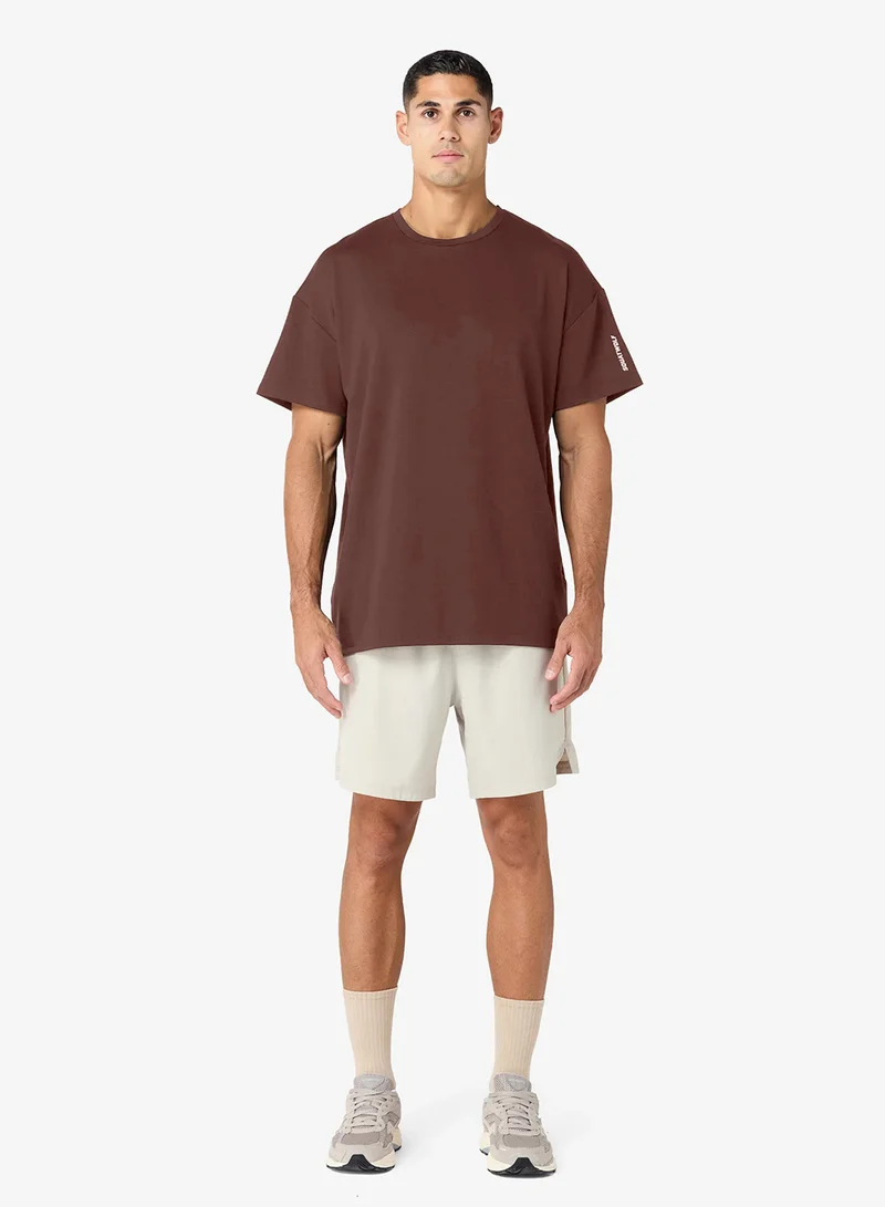 سكوات وولف تيشيرت فضفاض أساسي