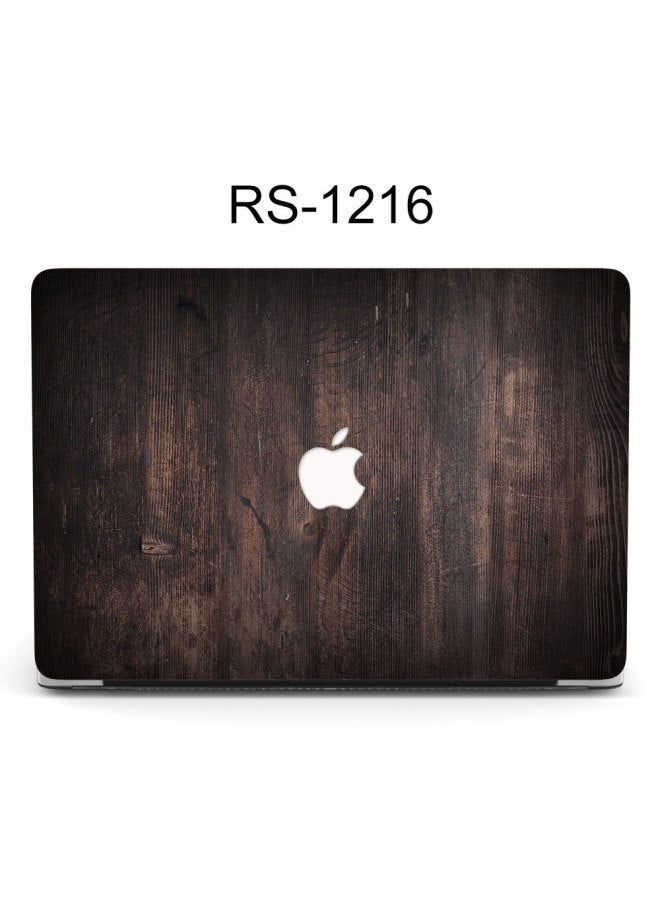 Apple Laptop Macbookpro Protective Shell 16-inch Apple Computer Protective Shell Wood Grain Apple Computer Shell-Color:RS-1216-Applicable Model:2021-2024pro16(A2485/2780/2991/3403/3186) - Image 1