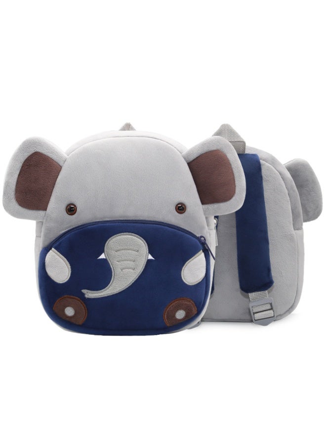 Anna Plush Cartoon Animal Kids Backpack - Adorable and Soft Design