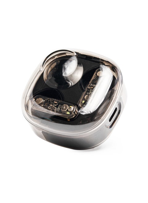 Bluetooth Headset Wireless Noise Cancelling Semi-In-Ear Sports Running Black for iPhone, Android