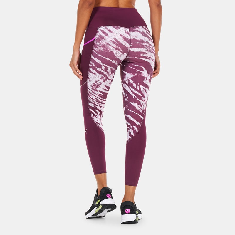 PUMA Women's Run 5K Graphic High Waist 7/8 Leggings - Image 2