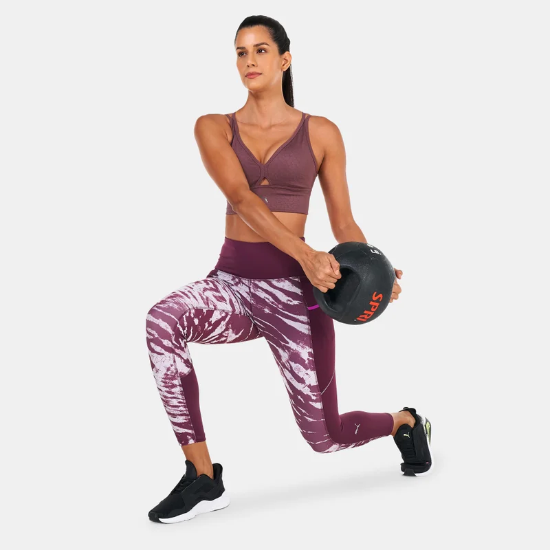 PUMA Women's Run 5K Graphic High Waist 7/8 Leggings