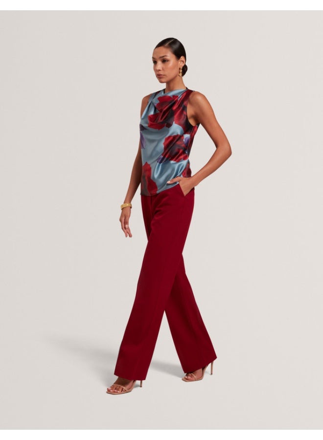 Ted Baker بلوزة بدون أكمام بتصميم رقبة متدلية - Image 3