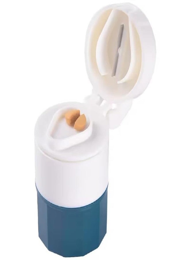 Right Products 4 Layer Pill Box Cutter Medicine Crusher Grinder Splitter Tablet Cutter Divider Storage Case (Multi-color. - Image 2