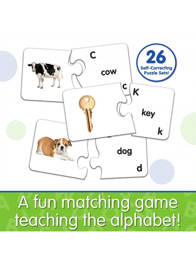 The Learning Journey: Match It! - ABCs - ABC Puzzle, Alphabet Puzzles for 2 Year Olds, Alphabet Puzzles For Kids Ages 3-5, Pre Kindergarten Learning Materials, Award Winning Educational Toys - Image 2