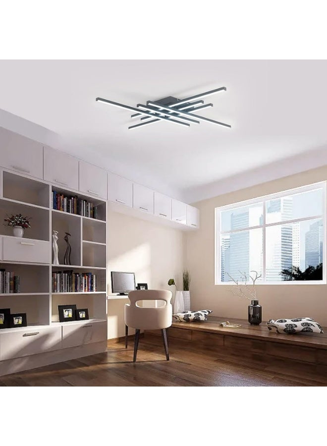 PRIME SOLE ضوء سقف LED حديث لغرفة المعيشة | مصباح مدمج فائق السطوع | تصميم عصري أنيق للإضاءة المنزلية | ثريا LED موفرة للطاقة لغرفة النوم والممر - Image 5