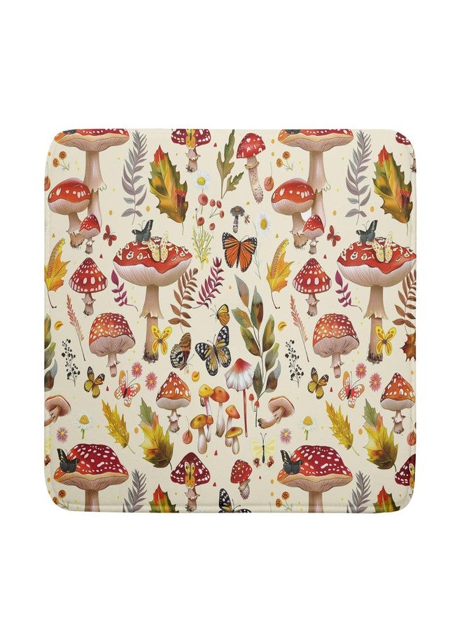 Giwawa Magic Mushroom Dish Drying Mats Botanical Decorative Absorbent Drying Pad Microfiber Kitchen Sink Rack Mats 18 X 24 Inch - Image 1