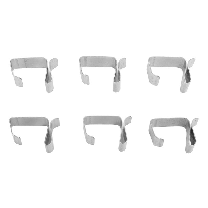 50Pcs Metal Christmas Lights Gutter Hooks Stainless Steel Christmas Lights Gutter Hangers L 24x15mm - Image 3