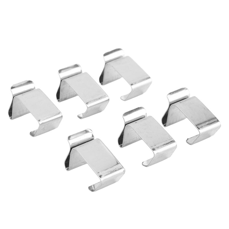 50Pcs Metal Christmas Lights Gutter Hooks Stainless Steel Christmas Lights Gutter Hangers L 24x15mm - Image 5