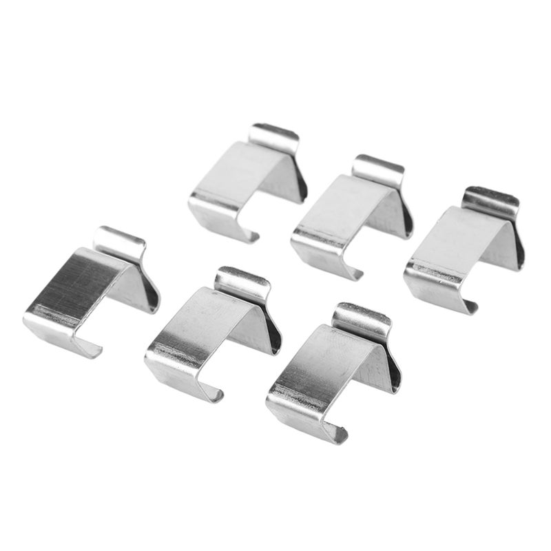 50Pcs Metal Christmas Lights Gutter Hooks Stainless Steel Christmas Lights Gutter Hangers L 24x15mm - Image 4