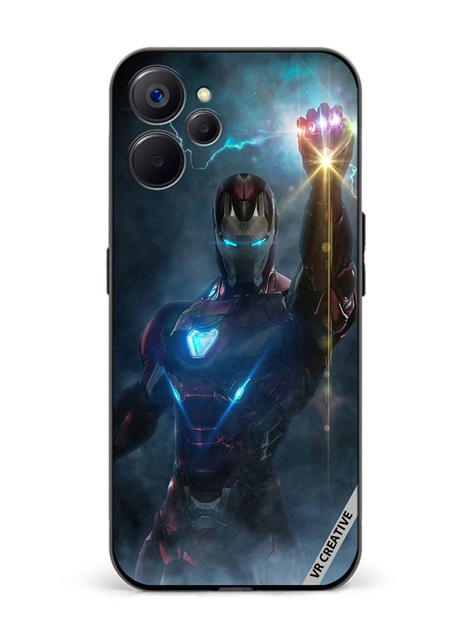 VR CREATIVE Protective Case Cover For Realme 10 5G Ironman Design Multicolour - Image 1