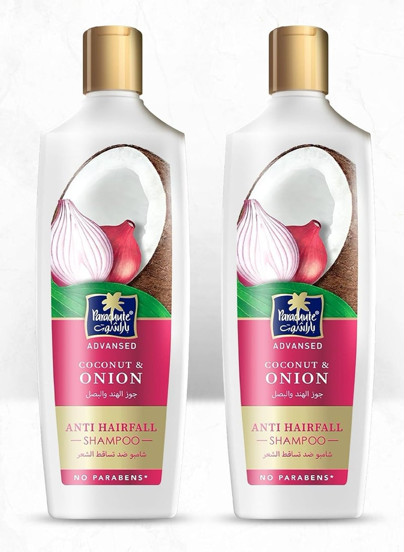 Parachute Anti Hair Fall Shampoo With Onion And Coconut 340 ML 2 Pcs 