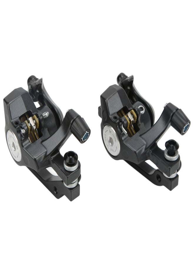 وايك طقم فرامل قرصية للدراجات الهوائية من WAKE، مصنوع من سبائك الألومنيوم، طقم فرامل قرصية أمامية وخلفية، قرص دوار 160 مم - Image 5