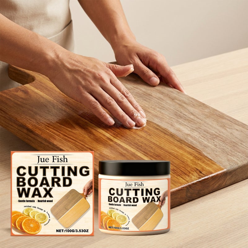 Jue Fish Cutting Board Polishing Wax Citrus Scent Wood Care Household Kitchen Wooden Utensil Care Polishing Wax - Image 2