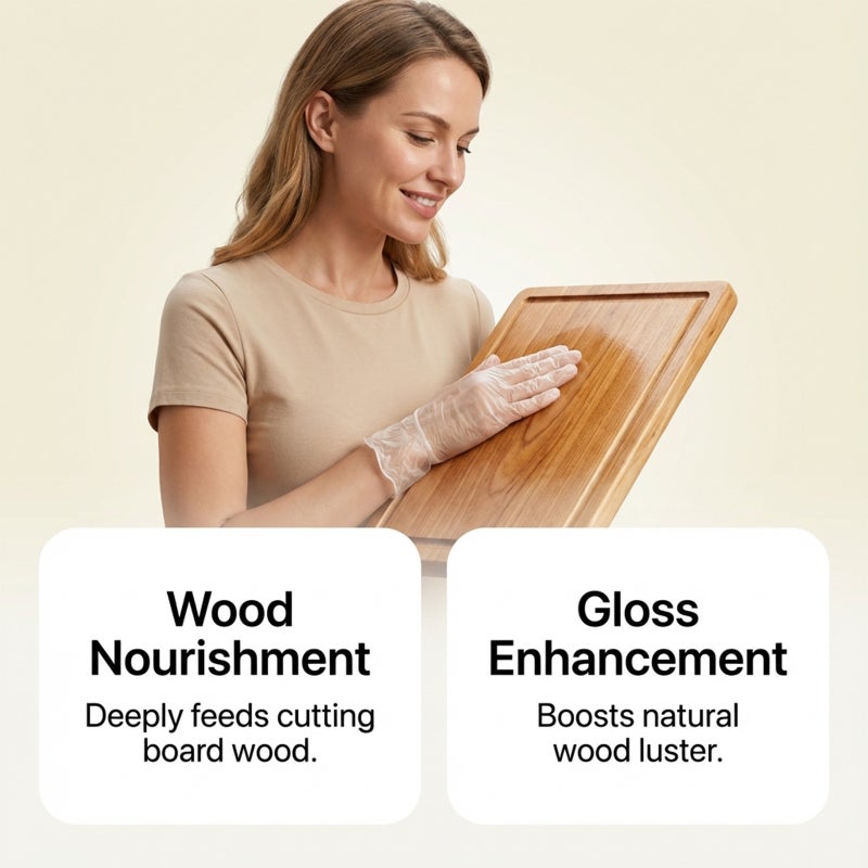 Jue Fish Cutting Board Polishing Wax Citrus Scent Wood Care Household Kitchen Wooden Utensil Care Polishing Wax - Image 3