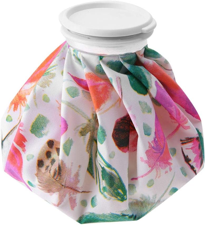 klarako Ice Bag for Swelling Injury Headache Pain Relief, First Aid - Reusable Waterproof Bag(02#Flaming Bird Pattern) - Image 1
