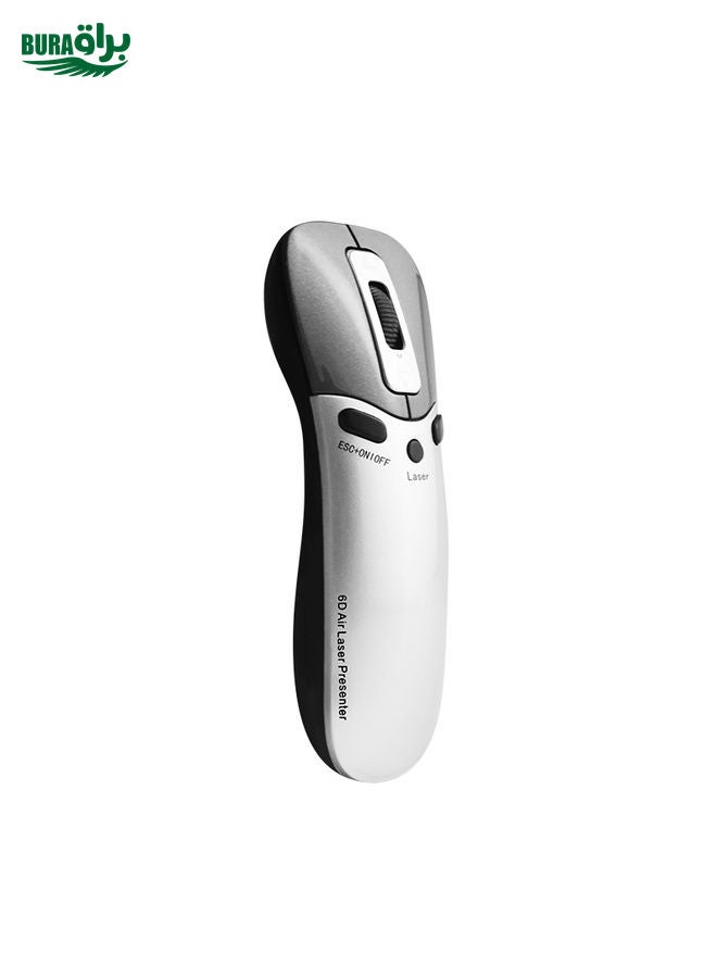 PR-05 2.4G Wireless 6D Gyroscope Fly Air Mouse Laser Pointer Pen Presenter for PC / Laptop Teaching Conference Speech