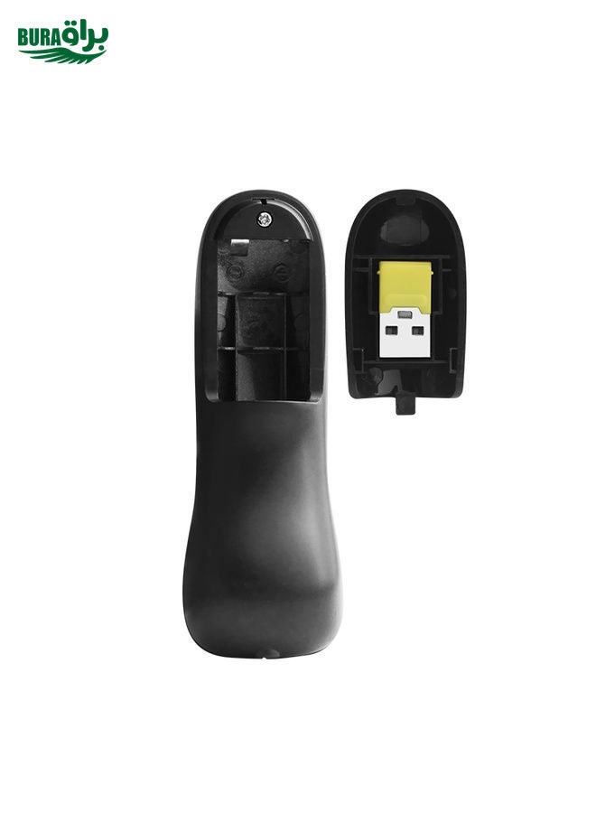 PR-05 2.4G Wireless 6D Gyroscope Fly Air Mouse Laser Pointer Pen Presenter for PC / Laptop Teaching Conference Speech