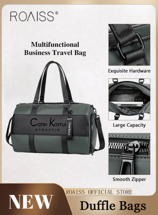 Large Capacity Portable Travel Duffle for Men and Unisex Multifunctional Business Shoulder Bag Gym Handbag with Side Shoe Pocket in Separation of Wet and Dry - pzsku/Z58A161A086D99EF446AEZ/45/_/1704852939/829abd60-6436-465f-a051-686b97df085b