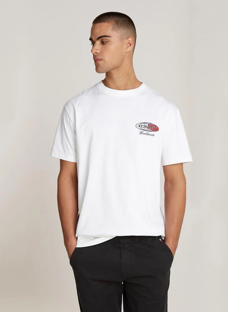 تومي جينز Logo Print T-Shirt