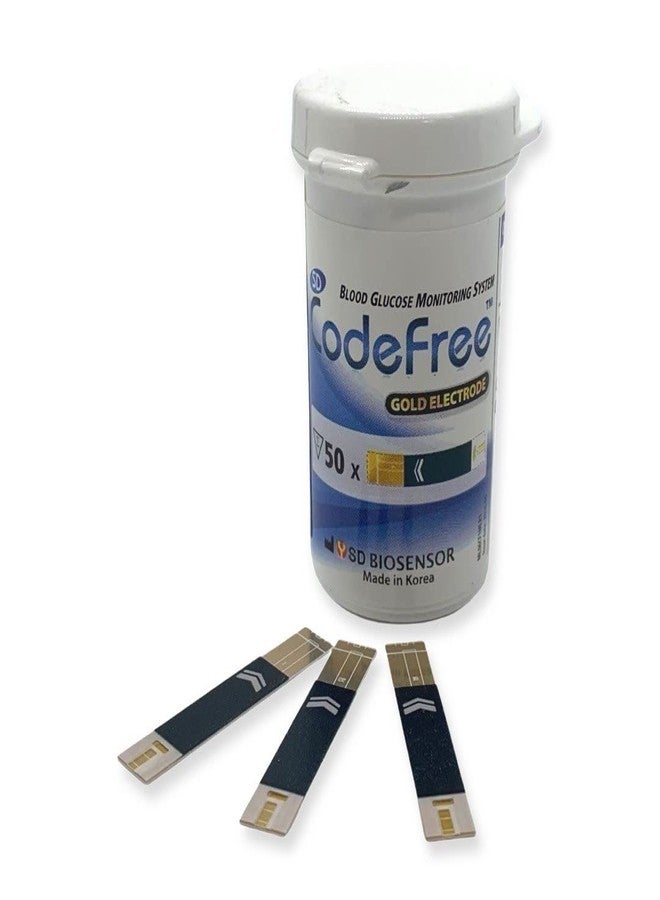 Codefree SD Biosensor 100 Strips Sd Codefree Blood Glucose Monitor/Monitoring Test/Testing Kit Replacement Strips Yes - I Have Diabetes - Image 3