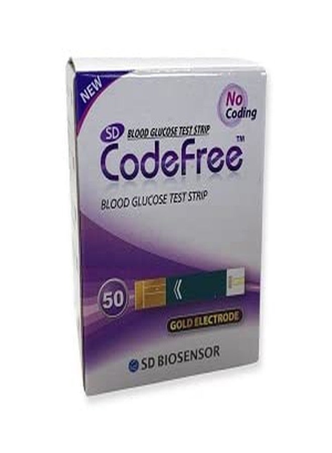 Codefree SD Biosensor 100 Strips Sd Codefree Blood Glucose Monitor/Monitoring Test/Testing Kit Replacement Strips Yes - I Have Diabetes - Image 2