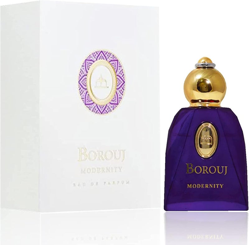 Dumont BOROUJ MODERNITY - 85ml Travel Size - Arabian-Inspired Unisex Perfume for Men & Women - Citrus, Floral, Fruity, Amber & Wood Fragrance - Long Lasting Cologne Mist & Body Spray - Image 1
