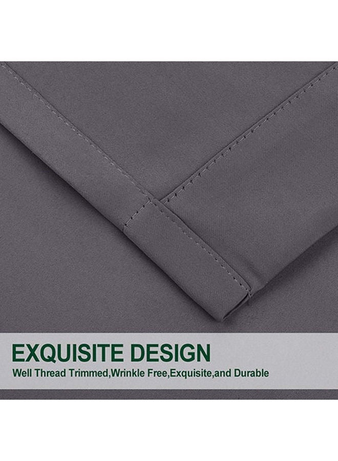 Cartela Curtains ستائر تعتيم الغرفة بشريط 132 عرض × 214 ارتفاع - Image 3