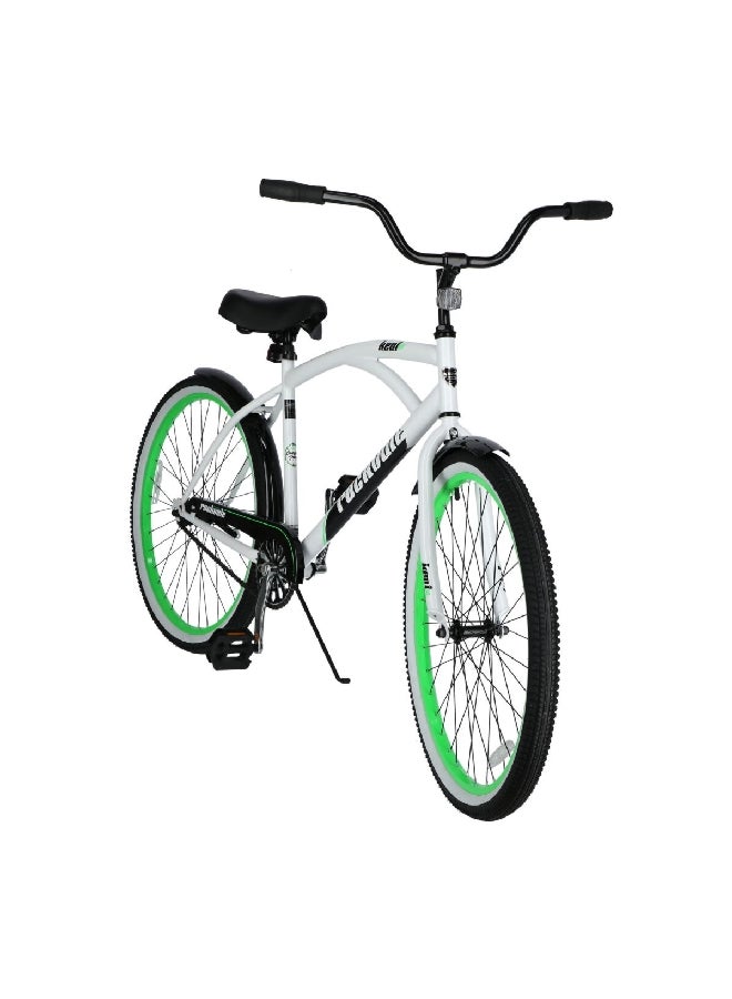 Steel Frame Rear Coaster Braking System Bicycle for Men Multicolor 26 Inch 02630