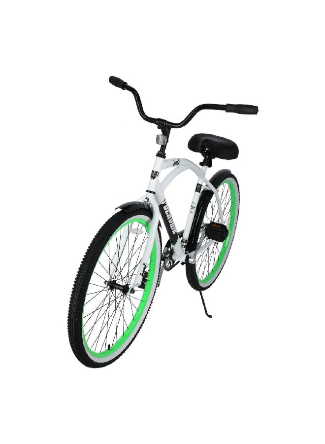 Steel Frame Rear Coaster Braking System Bicycle for Men Multicolor 26 Inch 02630