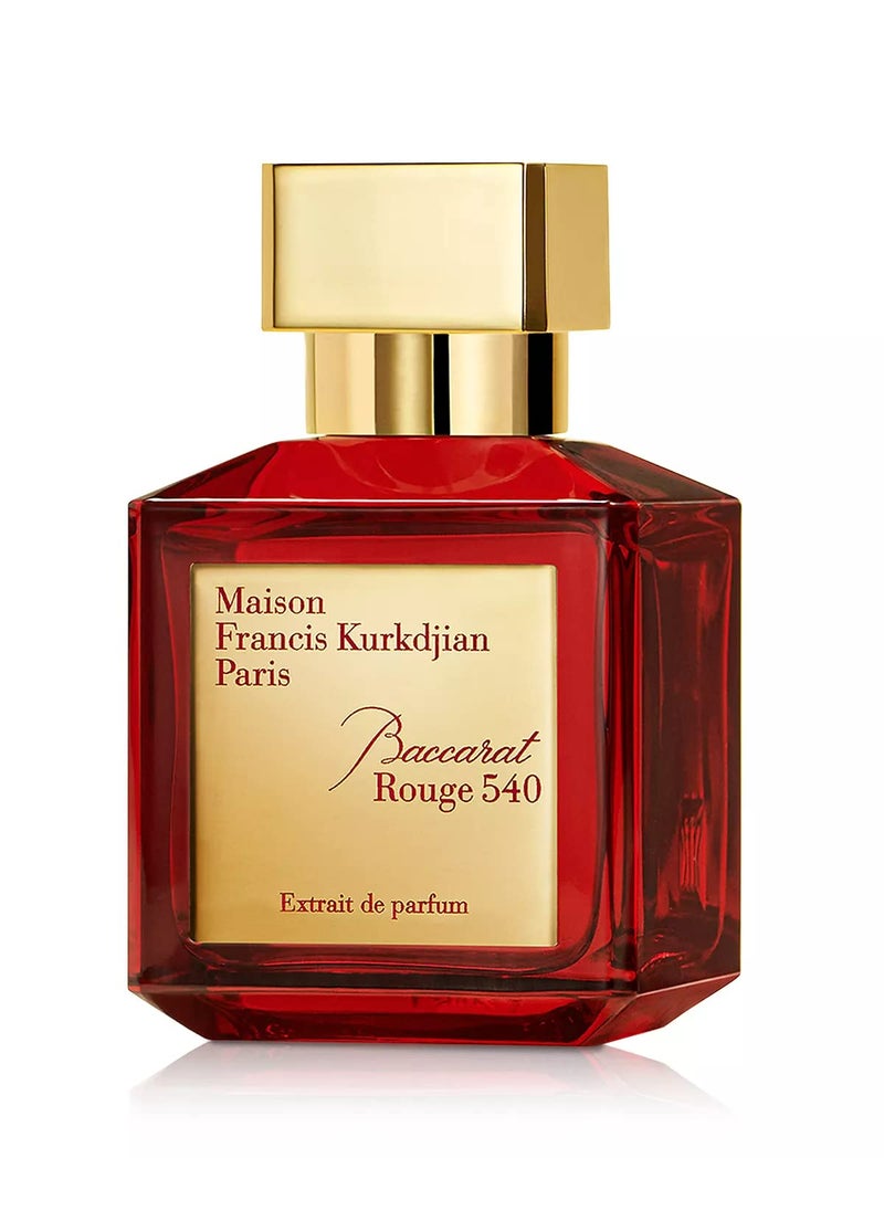 MAISON FRANCIS KURKDJIAN Maison Francis Kurkdjian Baccarat Rouge 540 Pure Perfume, 2.3 Fl Oz (Pack of 1) 