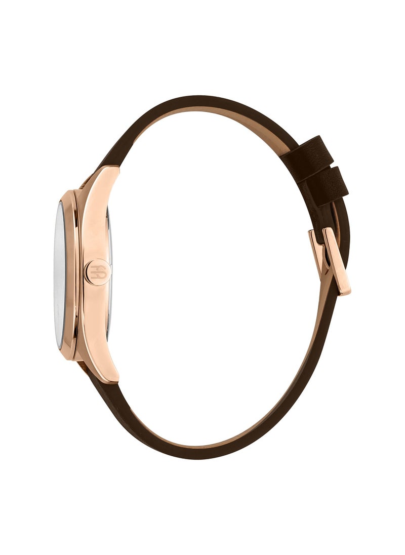 ESPRIT Leather Analog Watch ES1G304L0035  - Image 2