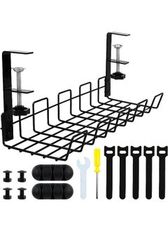 Royal Apex Apex Electrical Cable Wire Round Clips, Steel Nails Tacks Holder for Organizing Electric Wires Cables Lines - White (10mm - 100Pcs)  - Image 1