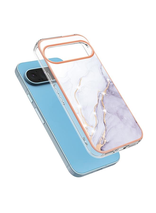 اس-توب جراب لهاتف Google Pixel 9 / 9 Pro، جراب هاتف IMD مزدوج الجوانب مطلي بالرخام الكهربائي - Image 2