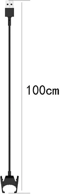 بولهاموبيل Polham 1 Meter Fitbit Charge 4 Clip Charging Cable, Ultra Fast Surge Protected Fitbit Charging Cable