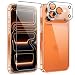 Nijiadi Compatible with iphone 17 Pro Max Phone Case with Screen Protector Camera Len Protector Not Yellowing MilitaryGrade Drop Protection Protective Cover Case for iphone 17 Pro Max Crystal Clear - Image 2