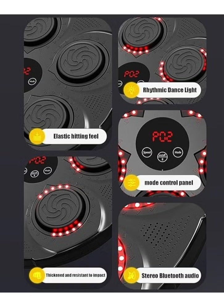 JAJEEK "New Music Boxing Machine – LED Electronic Smart Music Boxing Wall Target with Gloves & Multi-Musical Reaction Features" - Image 4