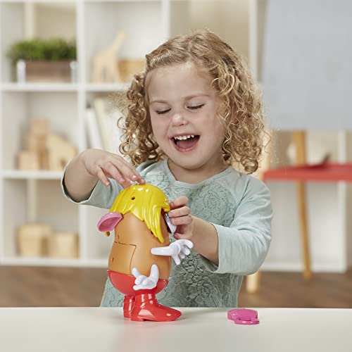 Mr. Potato Head Mrs. Potato Head Classic Toy For Kids Ages 2 and Up, Includes 12 Parts and Pieces to Create Funny Faces - Image 5