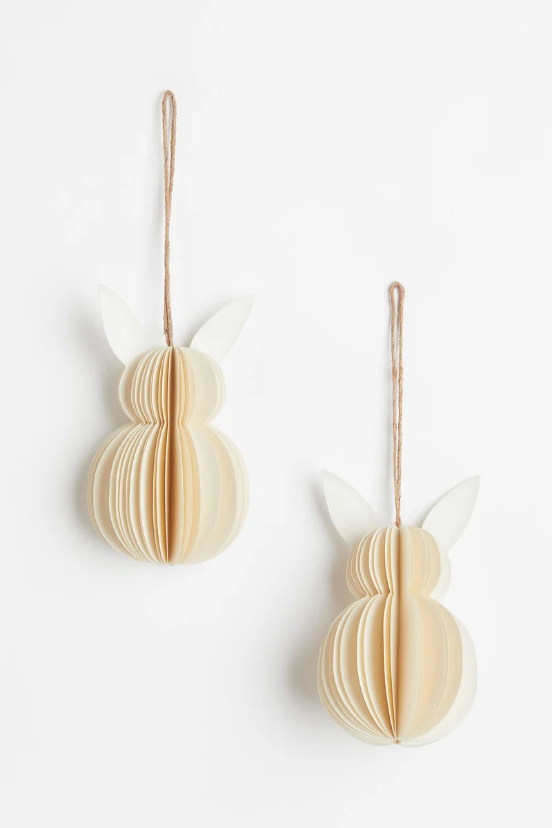 H&M 2-Pack Paper Easter Decorations